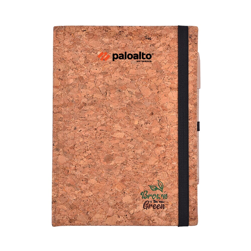 EcoKraft Eco Friendly Notebook- Natural Cork- A5- 210 Pages